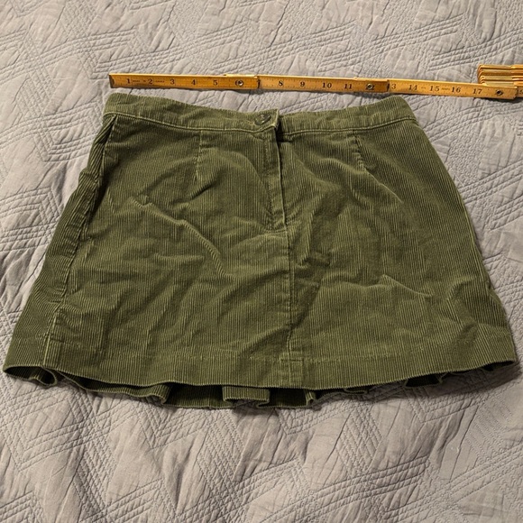 Juicy Couture Olive Corduroy Skirt - Picture 3 of 7
